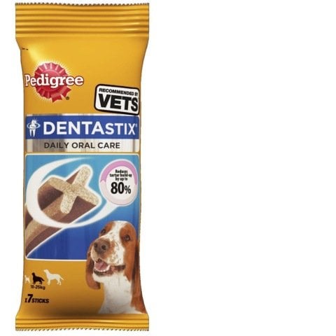 Pedigree Dentastix Orta Irk Şerit Köpek Ödül Maması 180 Gr(stt.07/2027)