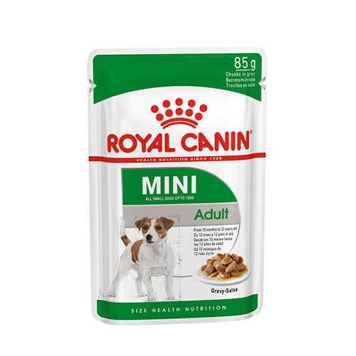 Royal Canin Mini Adult  Pouch Küçük Irk Yetişkin Köpek Konservesi 85 gr (stt: 04/2028)