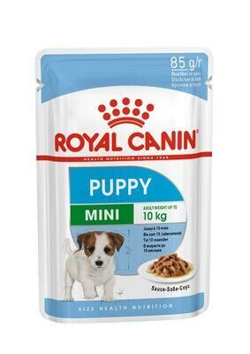 Royal Canin Mini Puppy Pouch Küçük Irk Yavru Köpek Konservesi 85 gr (stt: 06/2027)