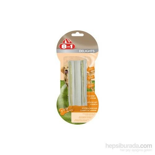 8 in 1 Delights Chicken Sticks Tavuklu Köpek Ödül Çubukları 3 Adet (75g)