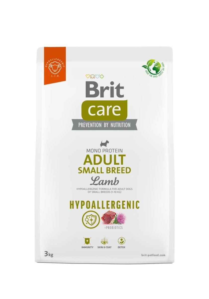 Brit Care Mono Protein Hipoalerjenik Kuzu Etli Küçük Irk Yetişkin Köpek Maması 3 kg (stt: 05/2027)
