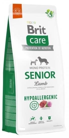 Brit Care Senior Mono Protein Hipoalerjenik Kuzu Etli Yaşlı Köpek Maması 3 kg (stt:10/2026)