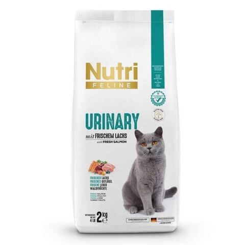 Nutri Feline Urinary Taze Somonlu Yetişkin Kedi Maması 2 kg (stt.11/2027)