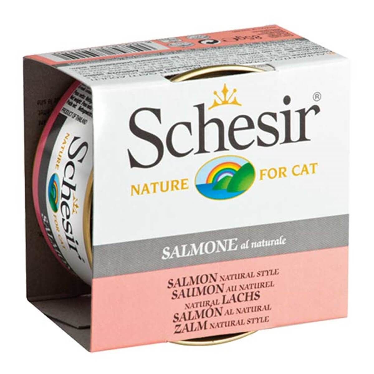 Schesir Somonlu Kedi Konservesi 85 Gr (stt03/2027)