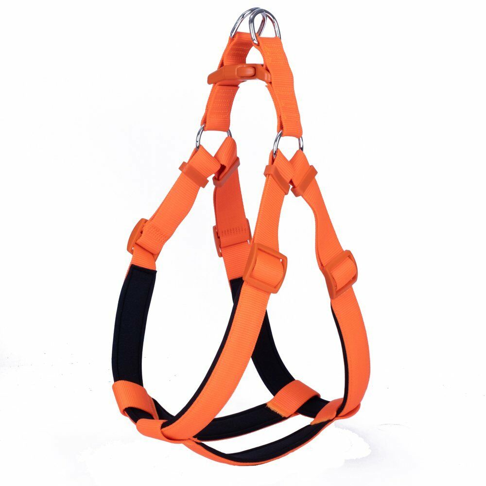 Doggie  DSGT 3XL Köpek Göğüs Tasması- Turuncu -3x75-85cm