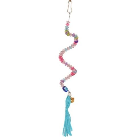 FLY-018 - Boncuklu Zilli Spiral Oyuncak
