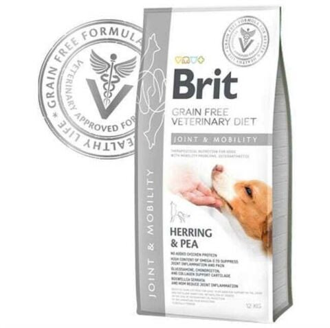 Brit Veterinary Diet Joint & mobility Eklem Sağlığı Destekleyici Tahılsız Köpek Maması 12 kg (stt.06/2027)