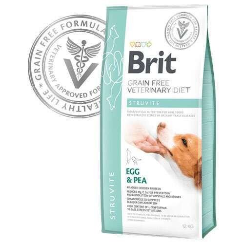 Brit Veterinary Diet Struvite İdrar Yolu Sağlığı Destekleyici Tahılsız Köpek Maması 12 KG (stt:06/2027)