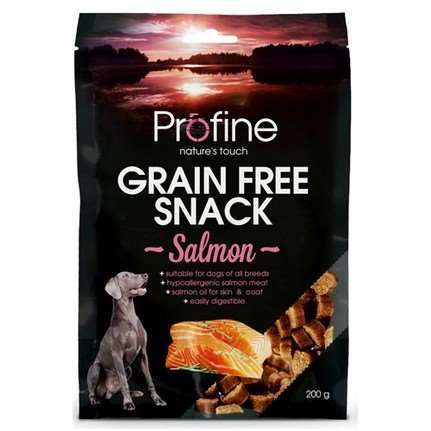 Profine Tahılsız Somonlu Atıştırmalık Köpek Ödülü 200gr (stt:08/2026)