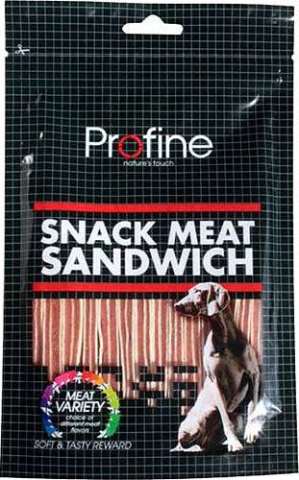 Profine Snack Meat Sandwich Tavuk Etli ve Balıklı Köpek Ödülü 80 Gr (stt:09/2025)