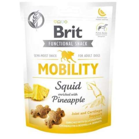 Brit Care Function Snack Mobility Ananaslı Kalamarlı Köpek Ödülü 150 Gr (skt.12/2026)