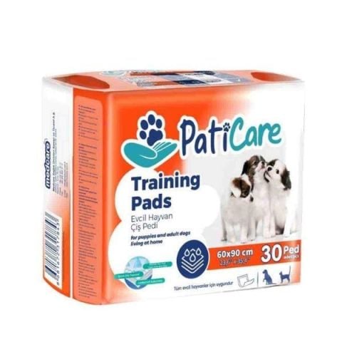 PatiCare Training Pads Yavru Köpek Tuvalet Eğitim Pedi (60X90cm)( 30 adet)