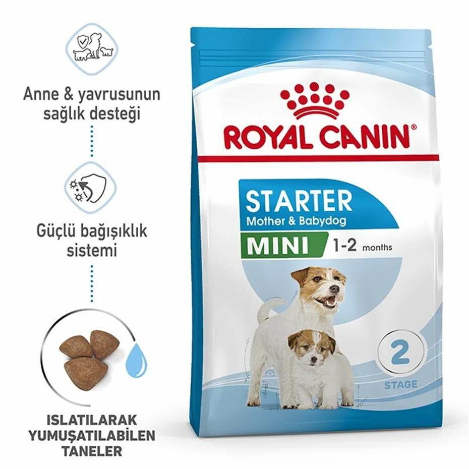 Royal Canin Mini Starter Anne ve Yavru Köpekler için Kuru Mama 4 kg (stt.04/2027)