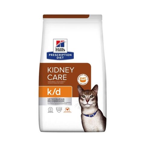 Hills Prescription Diet Kidney Care k/d Tavuklu Kedi Kuru Maması 1,5 kg (12/2025)