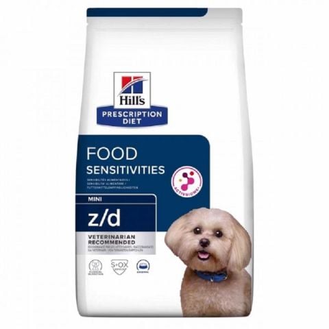 Hills Prescription Diet Food Sensitivies Z/D Mini Yetişkin Köpek Maması 6 kg (stt:06/2027)